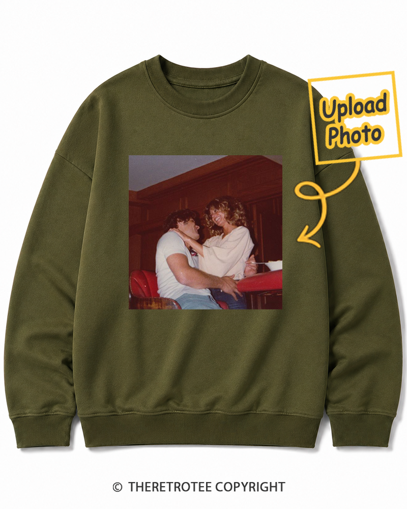 TheRetroTee Personalized Our Honeymoon 1984 Sweatshirt