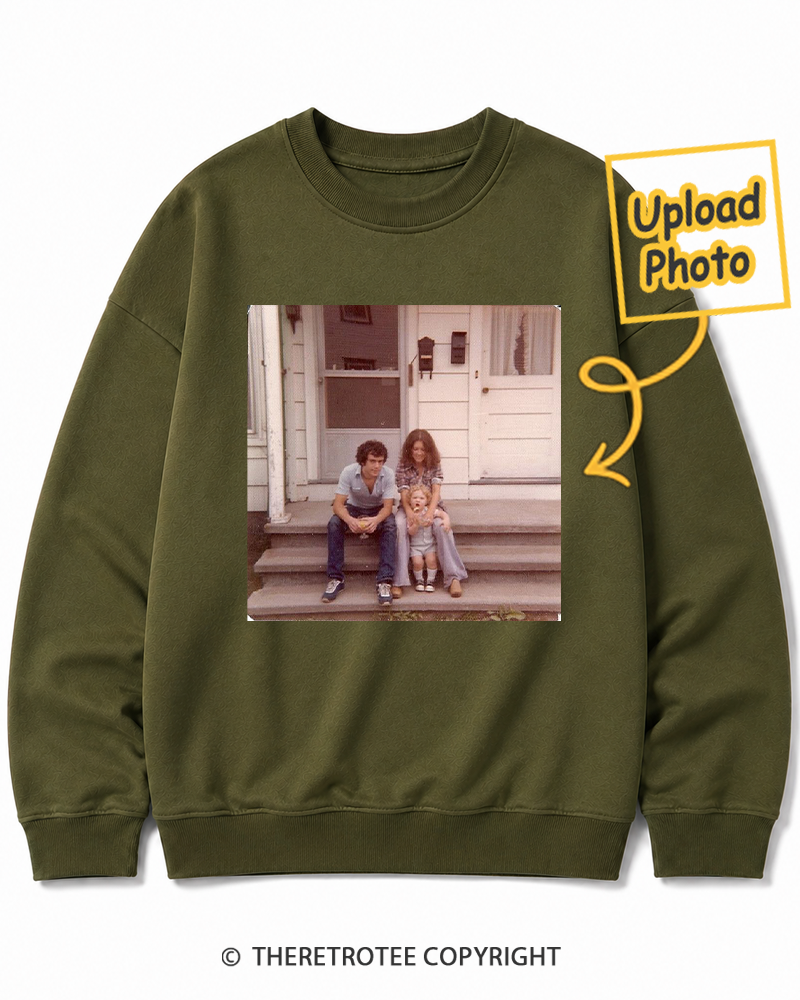 TheRetroTee Personalized Baby Days 1974 Sweatshirt