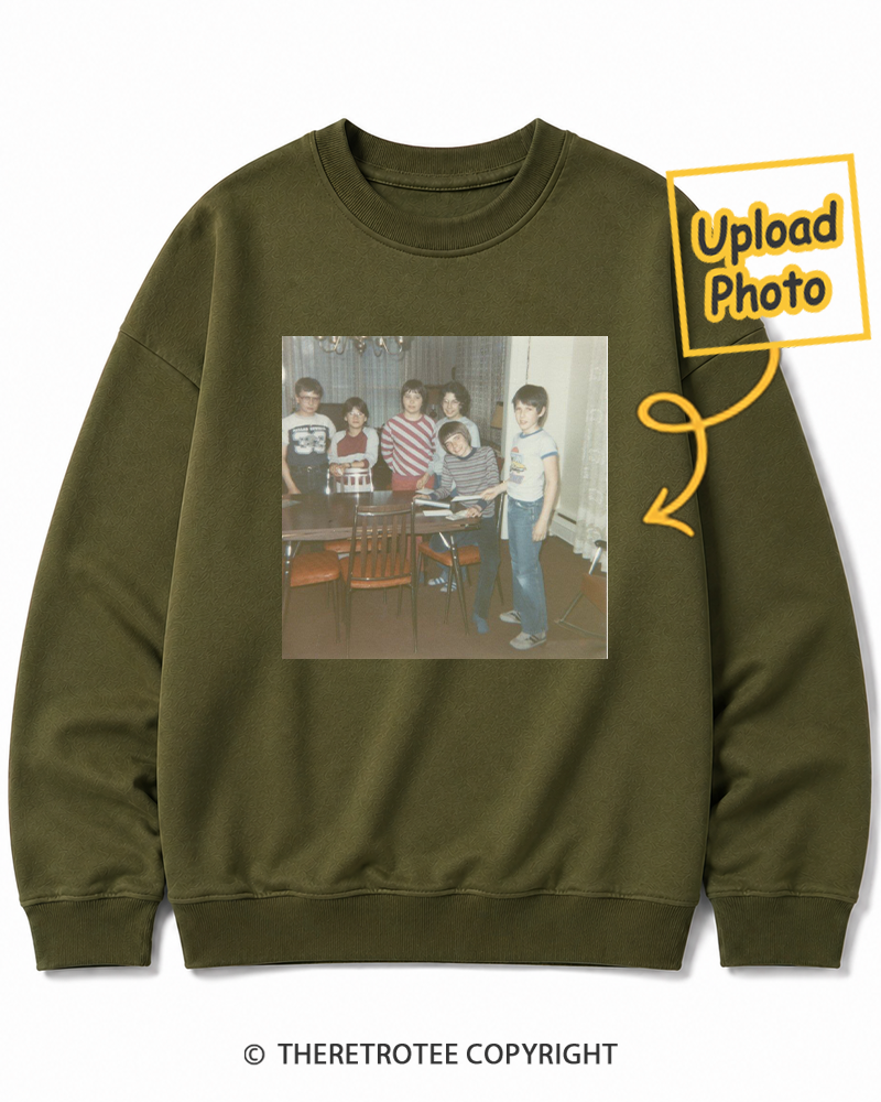 TheRetroTee Personalized Childhood Summer 1982 Sweatshirt