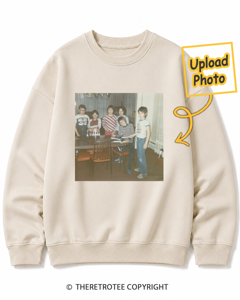 TheRetroTee Personalized Childhood Summer 1982 Sweatshirt