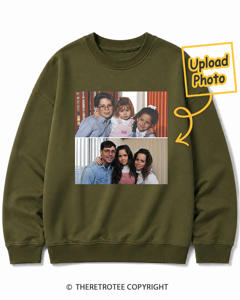 TheRetroTee Personalized Growing Up Together 1985 Sweatshirt