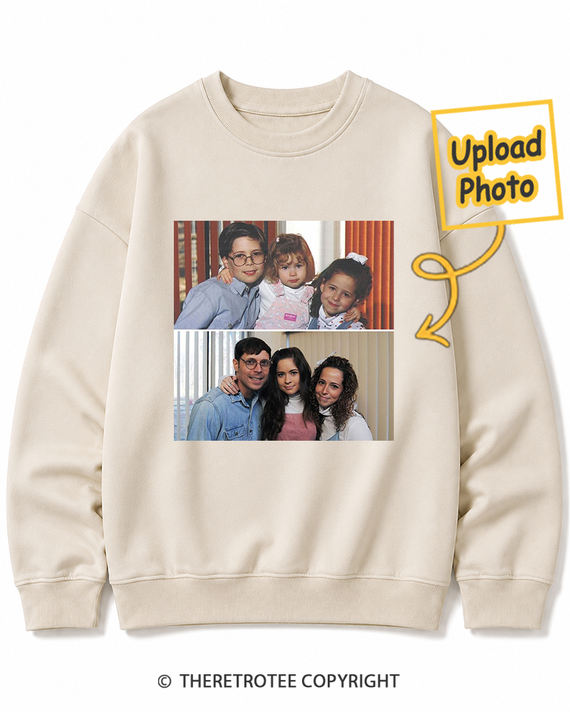 TheRetroTee Personalized Growing Up Together 1985 Sweatshirt