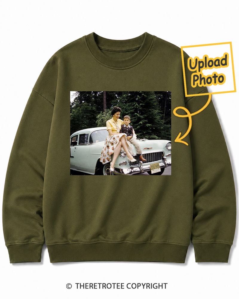 TheRetroTee Personalized Born in 1965 Sweatshirt