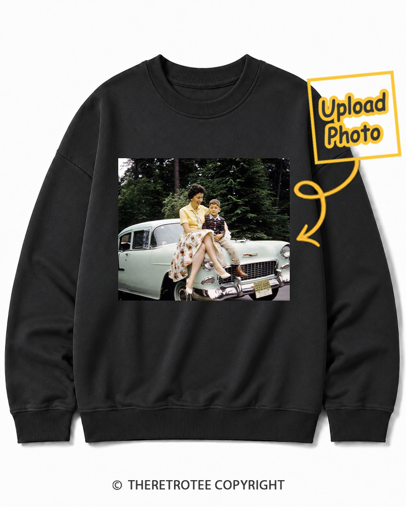 TheRetroTee Personalized Born in 1965 Sweatshirt