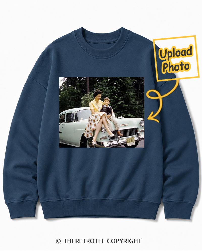TheRetroTee Personalized Born in 1965 Sweatshirt