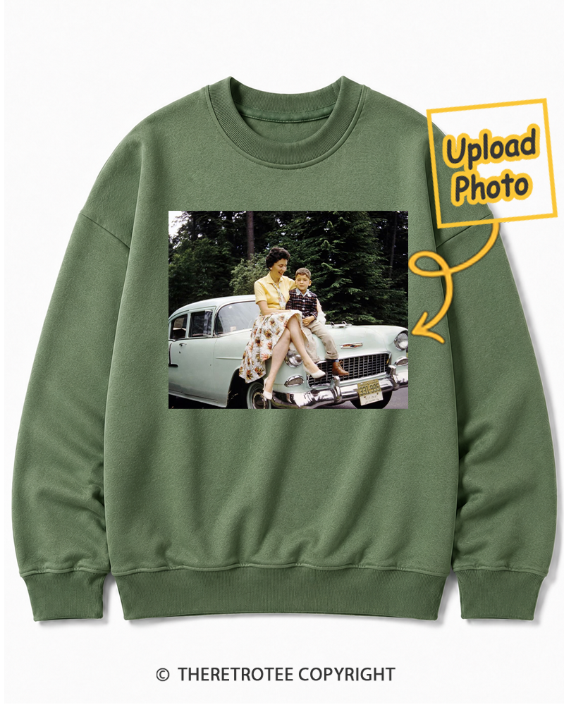 TheRetroTee Personalized Born in 1965 Sweatshirt