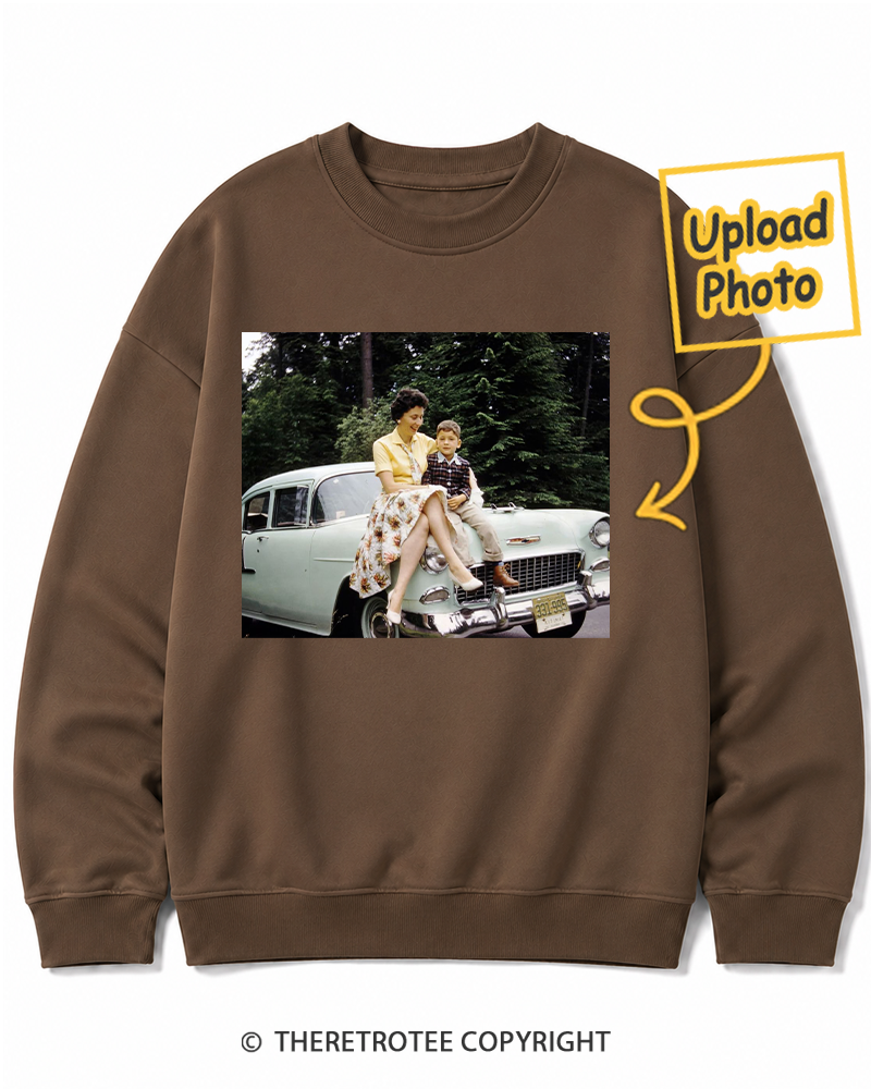 TheRetroTee Personalized Born in 1965 Sweatshirt