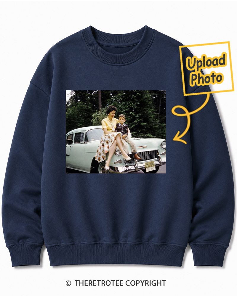 TheRetroTee Personalized Born in 1965 Sweatshirt