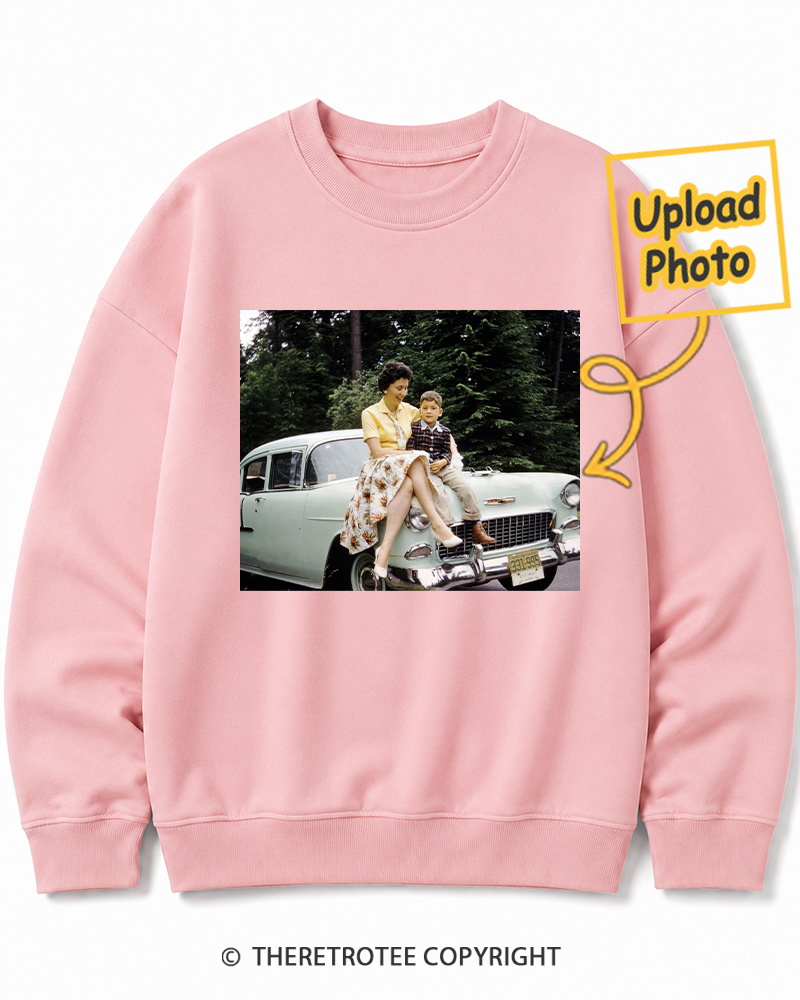 TheRetroTee Personalized Born in 1965 Sweatshirt