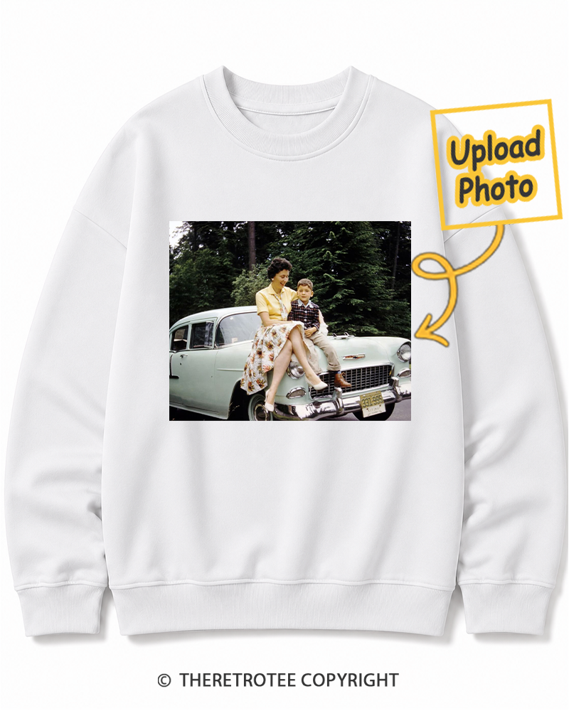 TheRetroTee Personalized Born in 1965 Sweatshirt