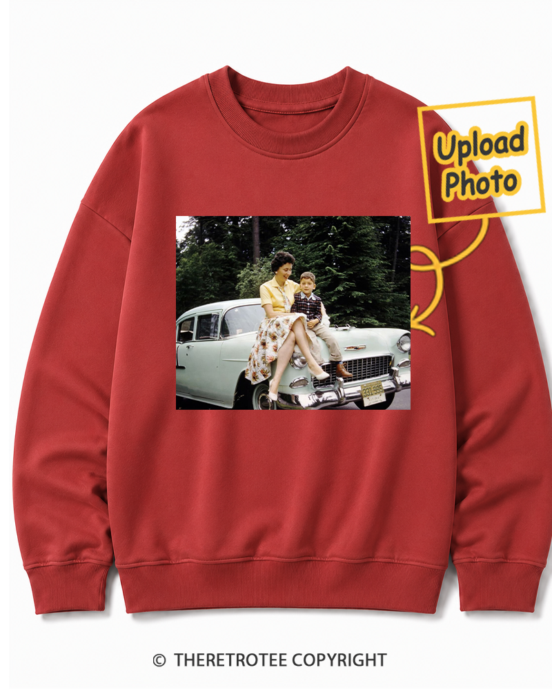 TheRetroTee Personalized Born in 1965 Sweatshirt