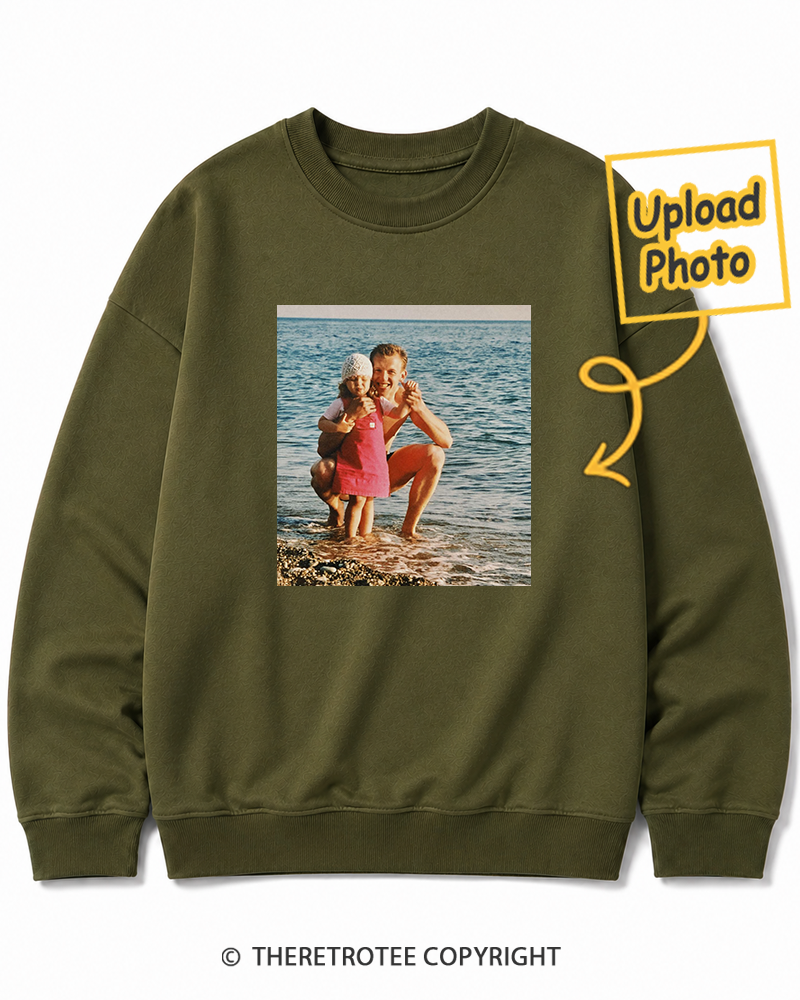 TheRetroTee Personalized Born in 1968 Sweatshirt