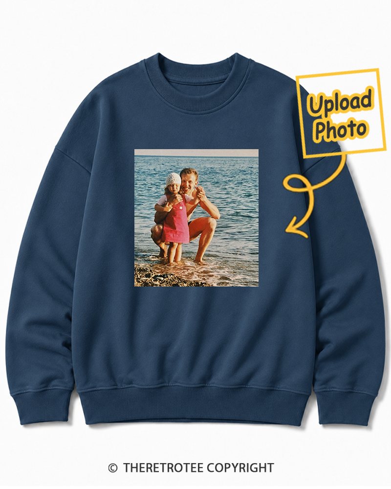 TheRetroTee Personalized Born in 1968 Sweatshirt