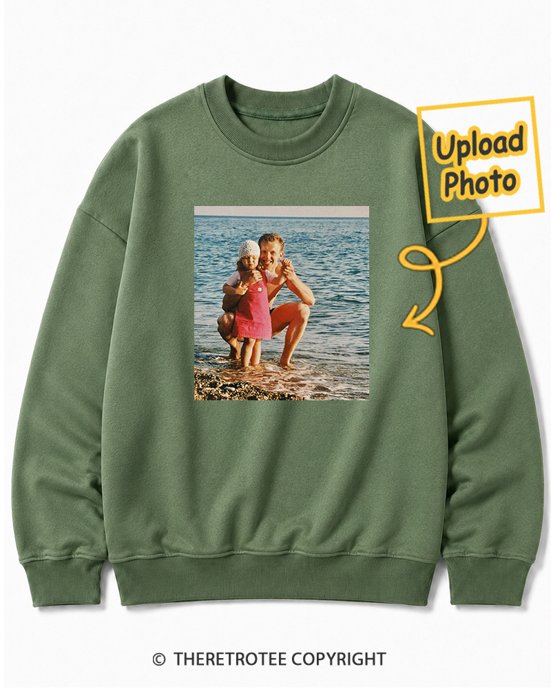 TheRetroTee Personalized Born in 1968 Sweatshirt