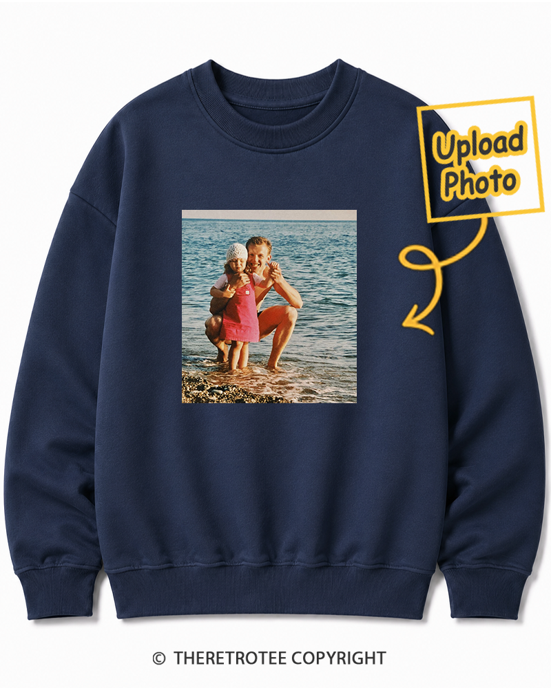 TheRetroTee Personalized Born in 1968 Sweatshirt