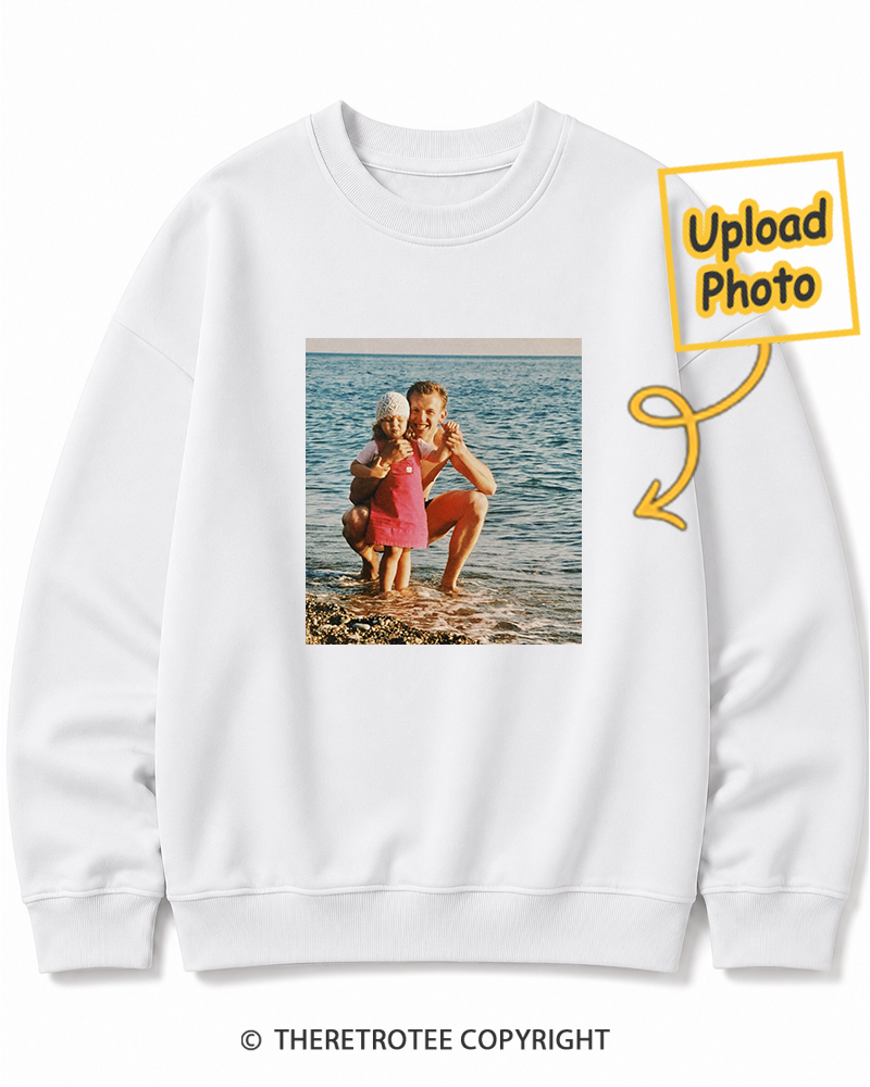 TheRetroTee Personalized Born in 1968 Sweatshirt