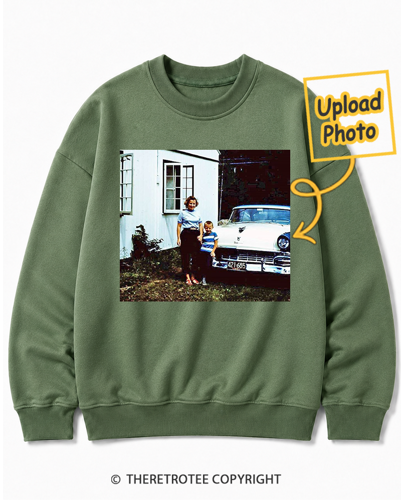 TheRetroTee Personalized Born in 1972 Sweatshirt