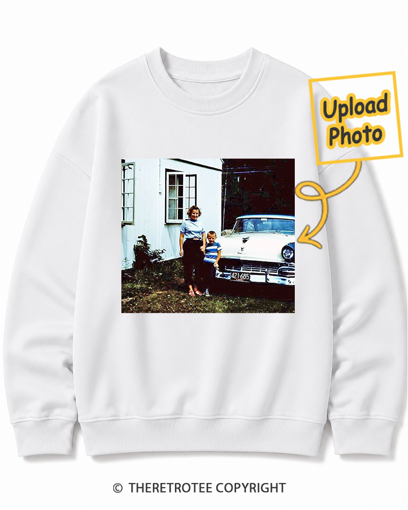 TheRetroTee Personalized Born in 1972 Sweatshirt