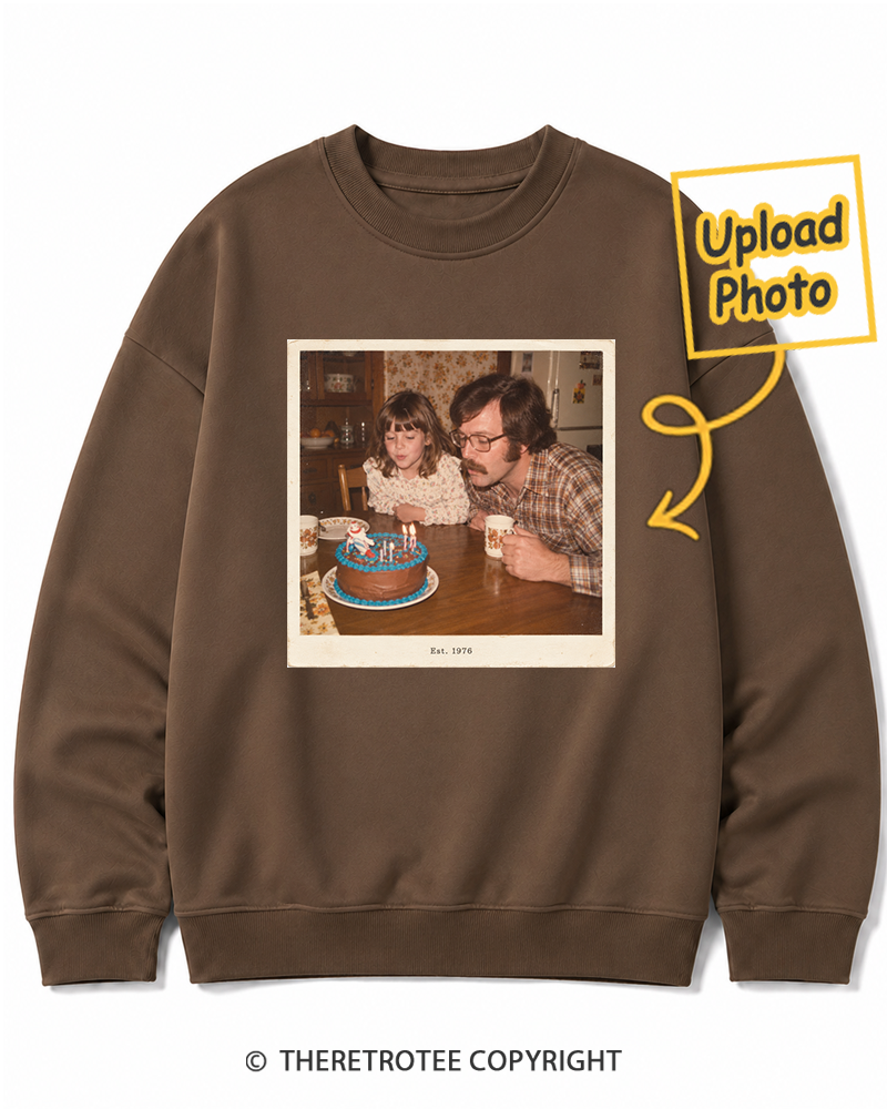 TheRetroTee Personalized Original Since 1976 Sweatshirt