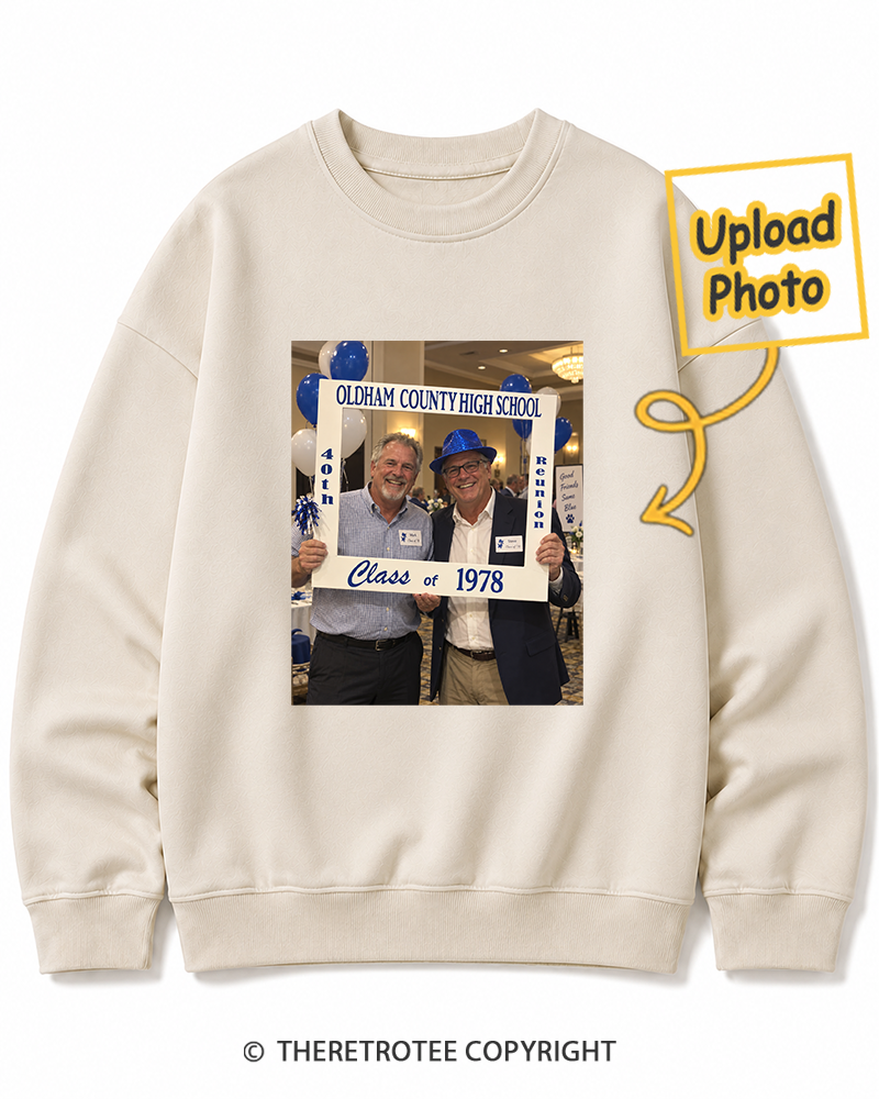 TheRetroTee Personalized Class of 1986 Sweatshirt