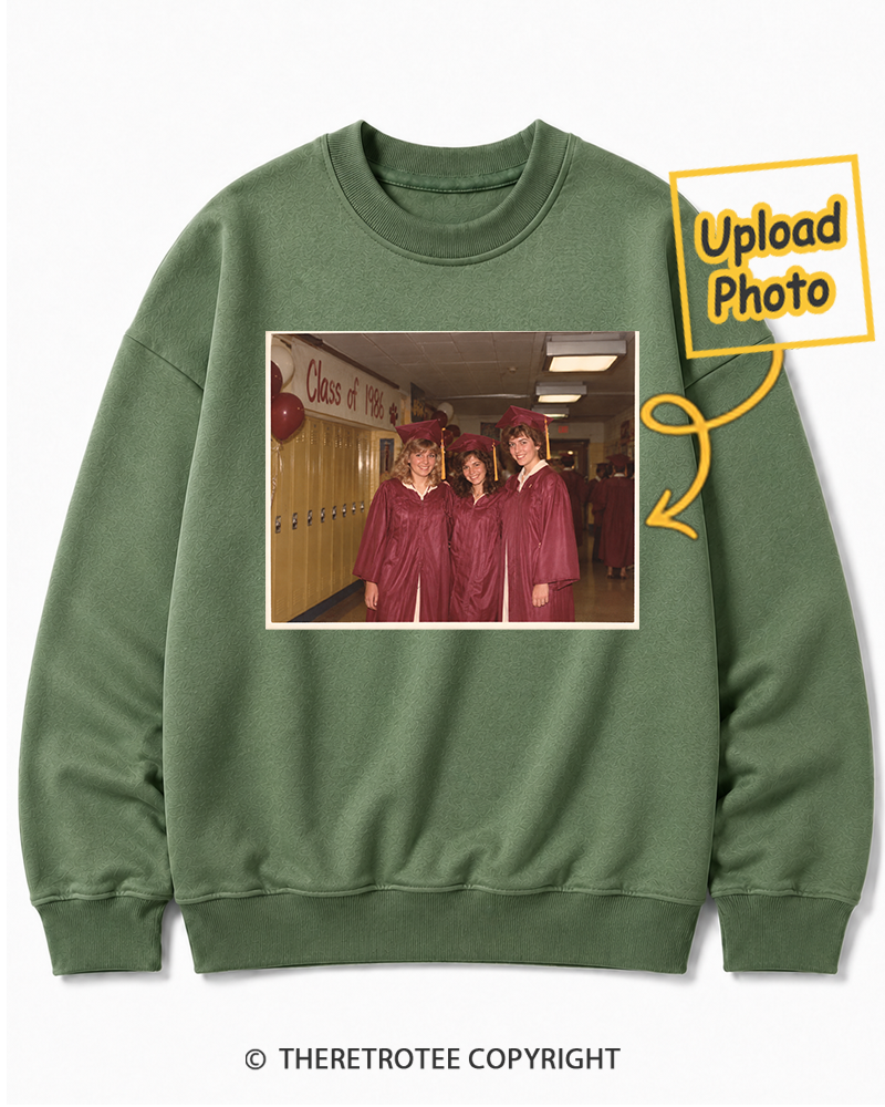 TheRetroTee Personalized Senior Year 1982 Sweatshirt