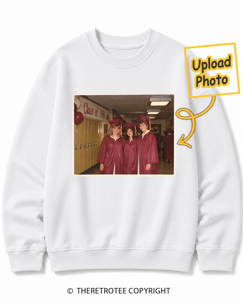 TheRetroTee Personalized Senior Year 1982 Sweatshirt