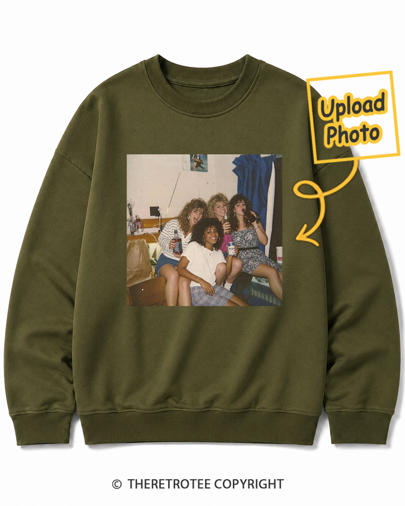 TheRetroTee Personalized Dorm Days 1988 Sweatshirt