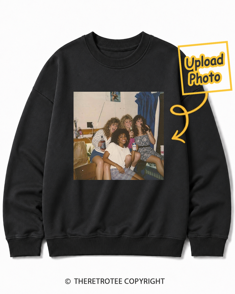 TheRetroTee Personalized Dorm Days 1988 Sweatshirt