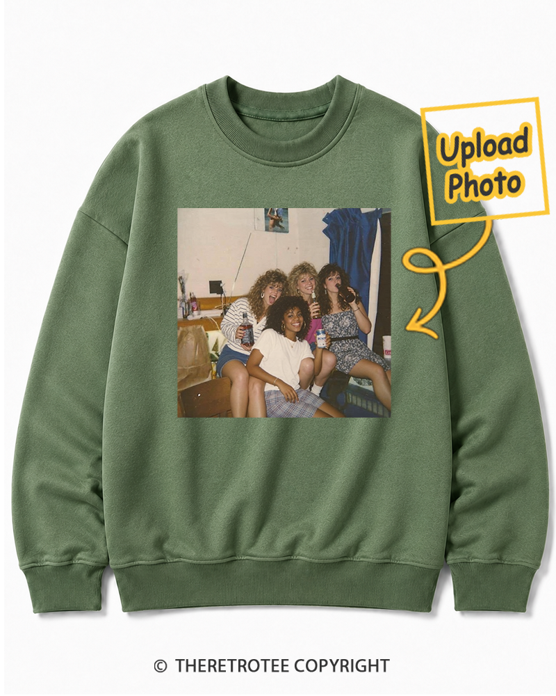 TheRetroTee Personalized Dorm Days 1988 Sweatshirt