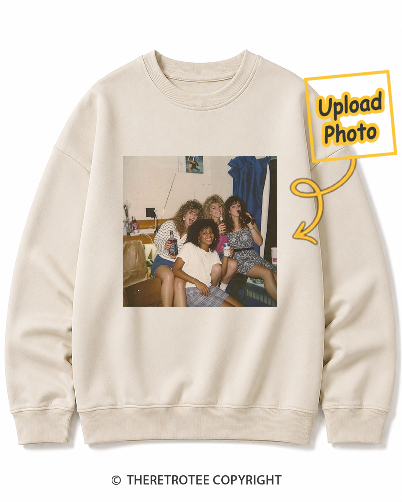 TheRetroTee Personalized Dorm Days 1988 Sweatshirt