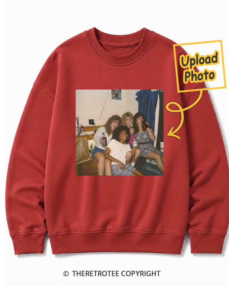 TheRetroTee Personalized Dorm Days 1988 Sweatshirt
