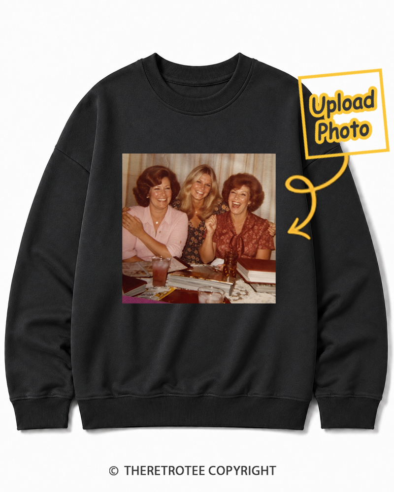 TheRetroTee Personalized Friends Since 1974 Sweatshirt