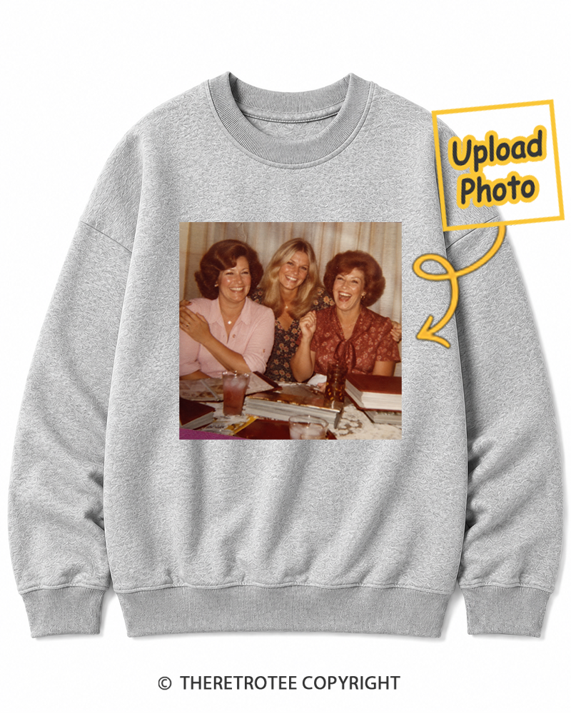 TheRetroTee Personalized Friends Since 1974 Sweatshirt
