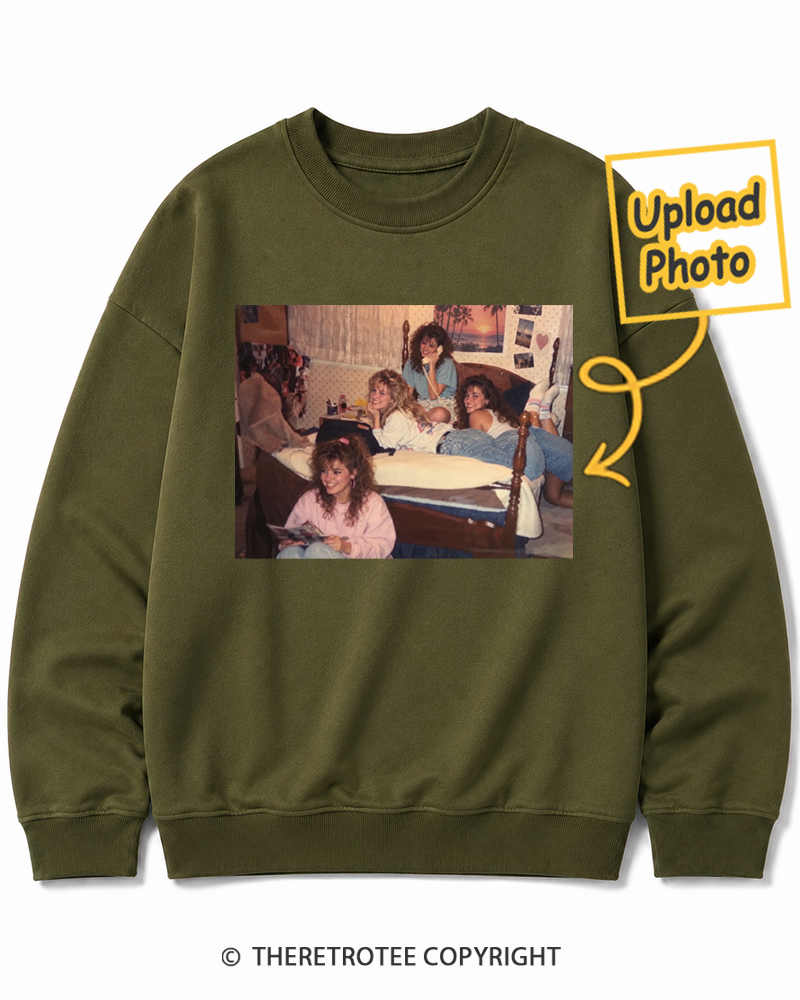 TheRetroTee Personalized Roommates 1986 Sweatshirt