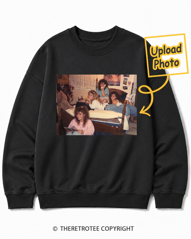 TheRetroTee Personalized Roommates 1986 Sweatshirt