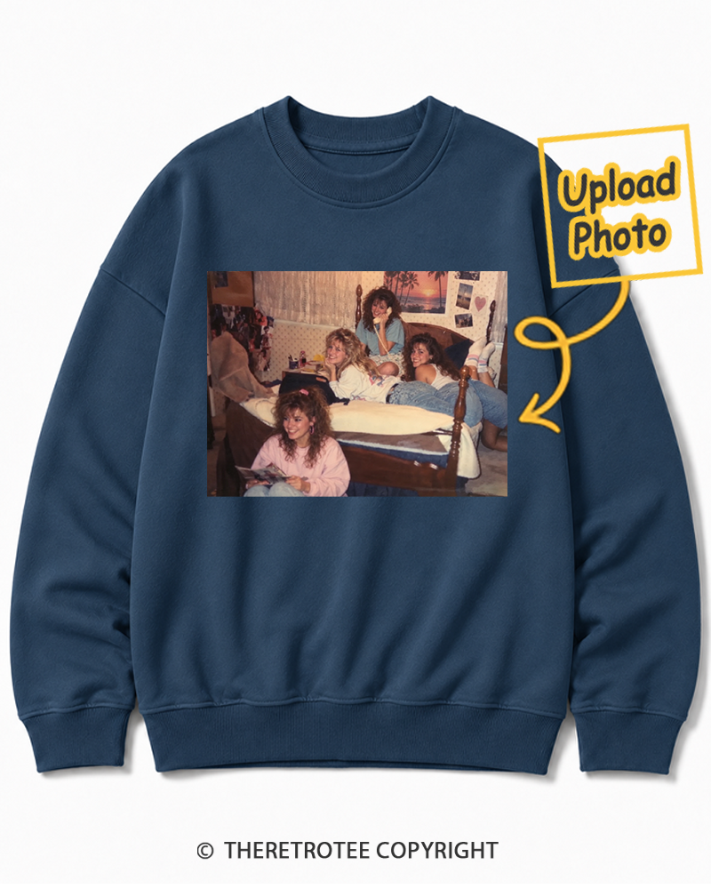 TheRetroTee Personalized Roommates 1986 Sweatshirt