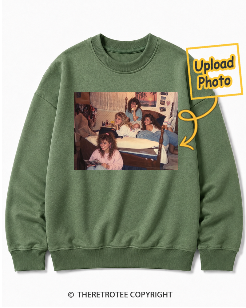 TheRetroTee Personalized Roommates 1986 Sweatshirt
