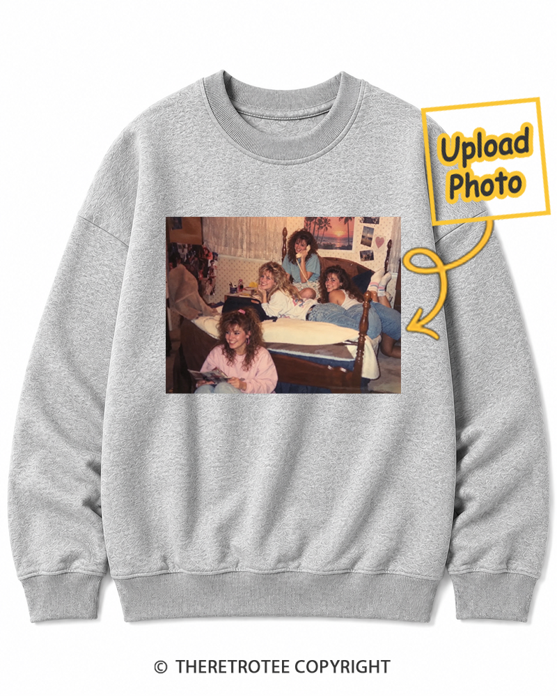 TheRetroTee Personalized Roommates 1986 Sweatshirt