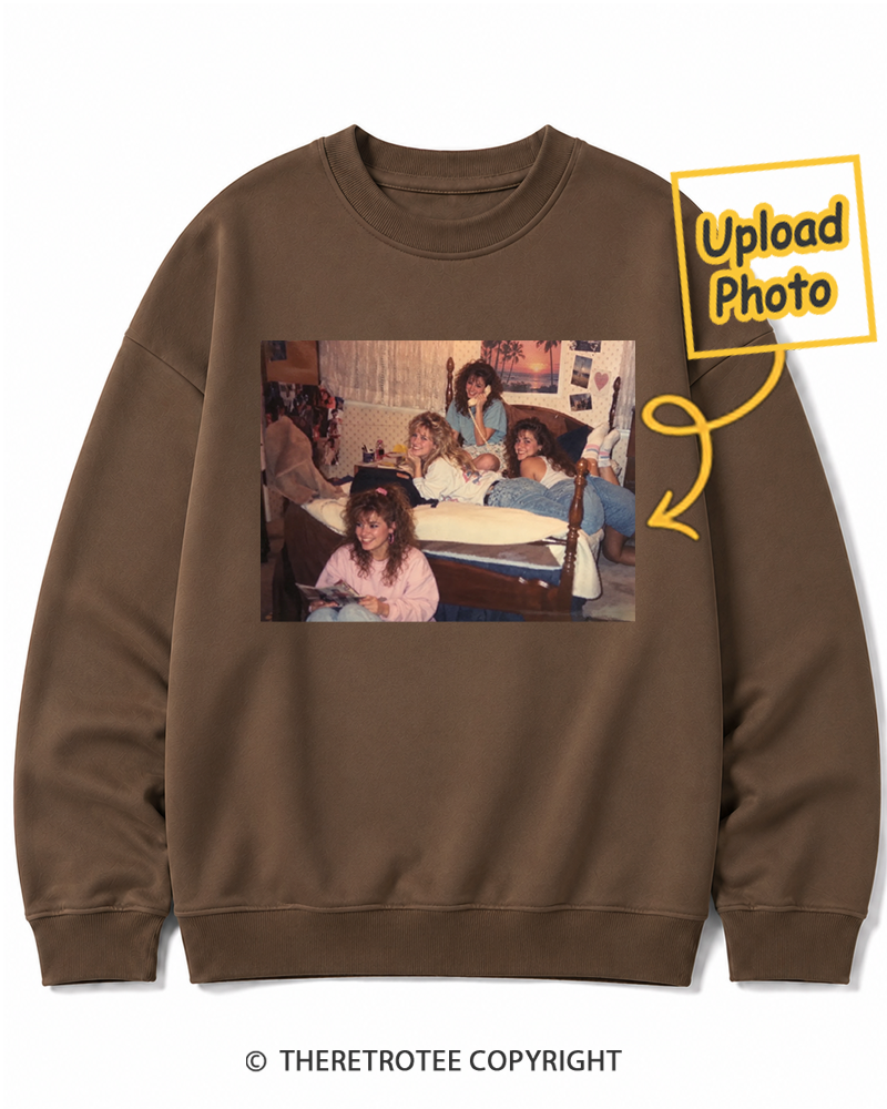 TheRetroTee Personalized Roommates 1986 Sweatshirt