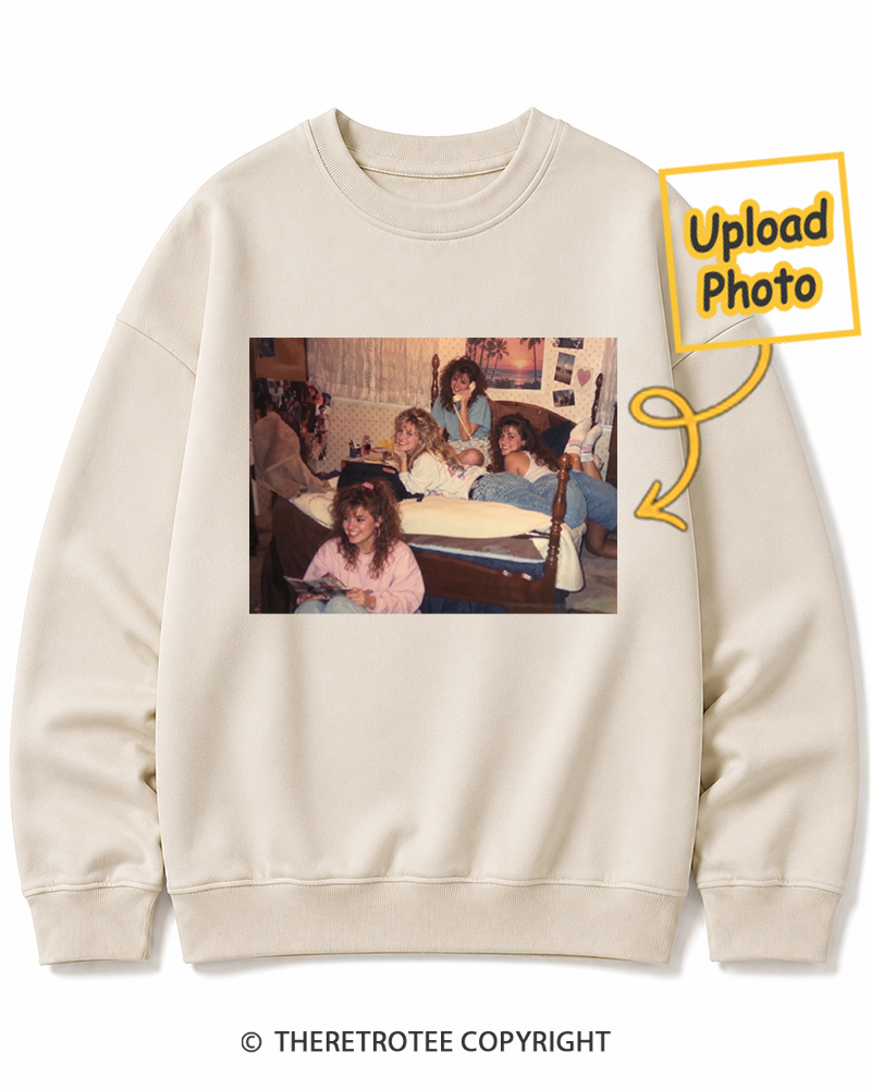 TheRetroTee Personalized Roommates 1986 Sweatshirt