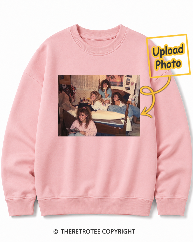 TheRetroTee Personalized Roommates 1986 Sweatshirt