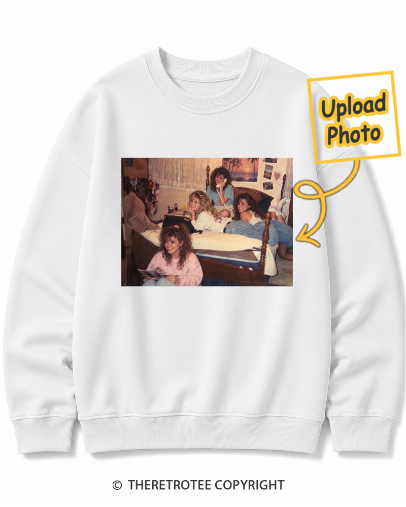 TheRetroTee Personalized Roommates 1986 Sweatshirt