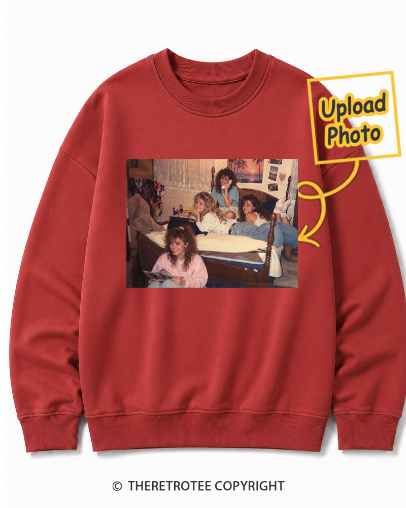 TheRetroTee Personalized Roommates 1986 Sweatshirt
