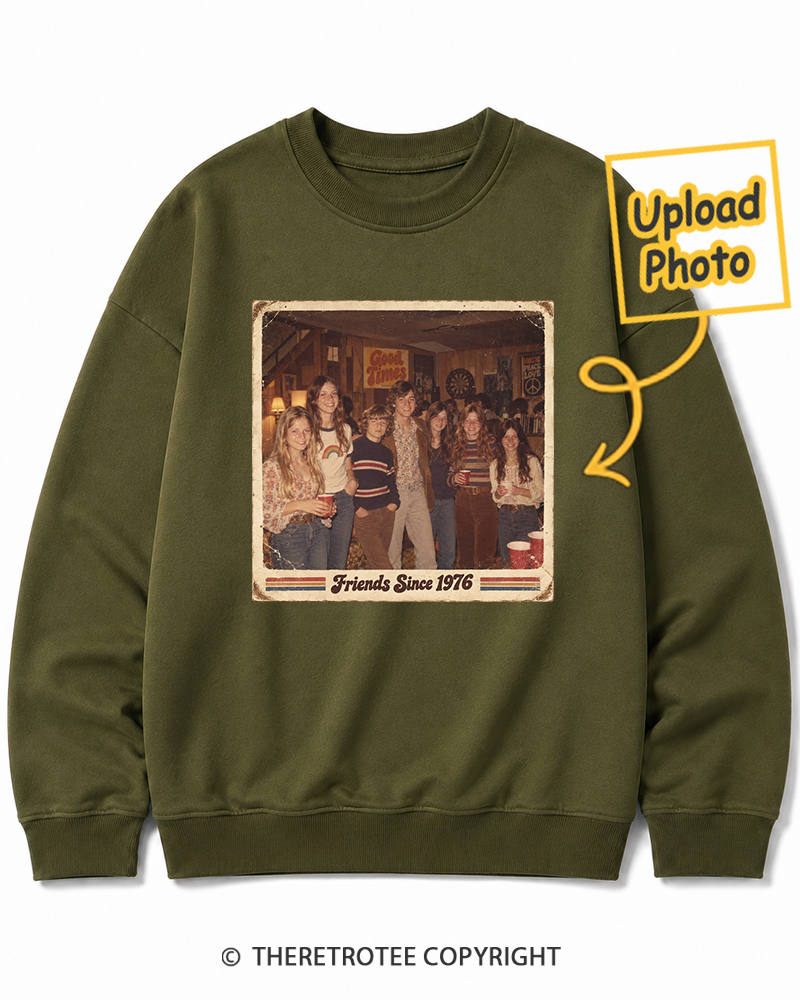 TheRetroTee Personalized Still Friends Since 1969 Sweatshirt