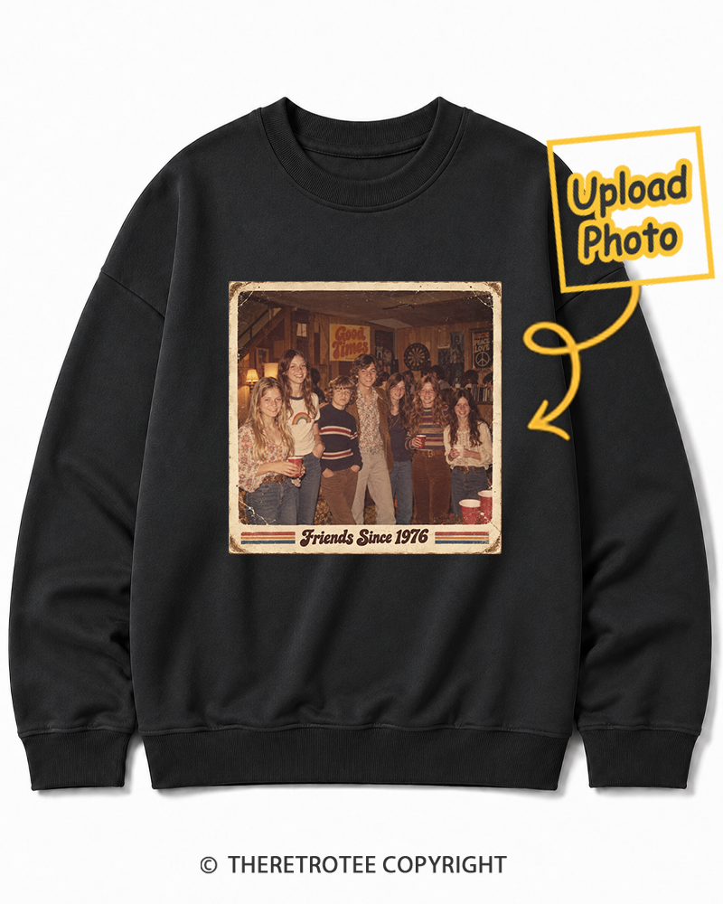 TheRetroTee Personalized Still Friends Since 1969 Sweatshirt