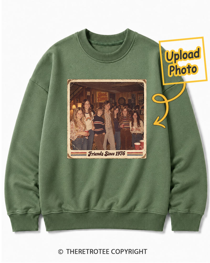 TheRetroTee Personalized Still Friends Since 1969 Sweatshirt