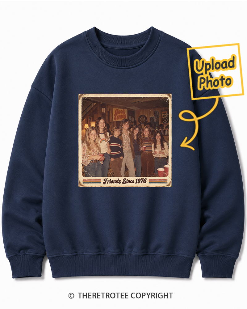 TheRetroTee Personalized Still Friends Since 1969 Sweatshirt