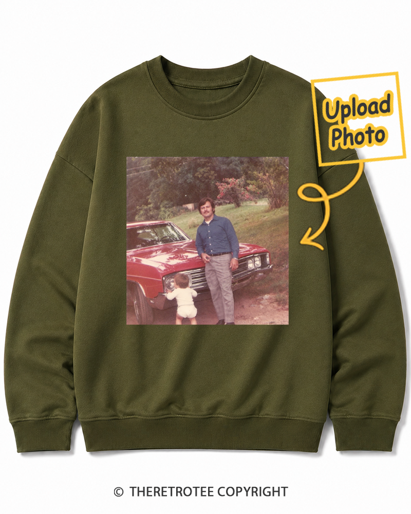 TheRetroTee Personalized My First Car 1968 Sweatshirt
