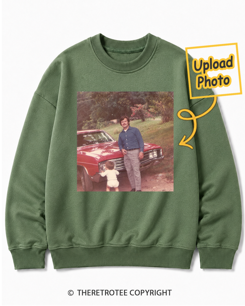 TheRetroTee Personalized My First Car 1968 Sweatshirt
