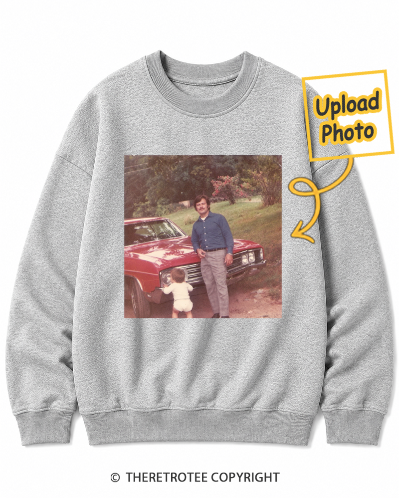 TheRetroTee Personalized My First Car 1968 Sweatshirt